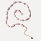 Purple Keshi Pearl Beaded Necklace