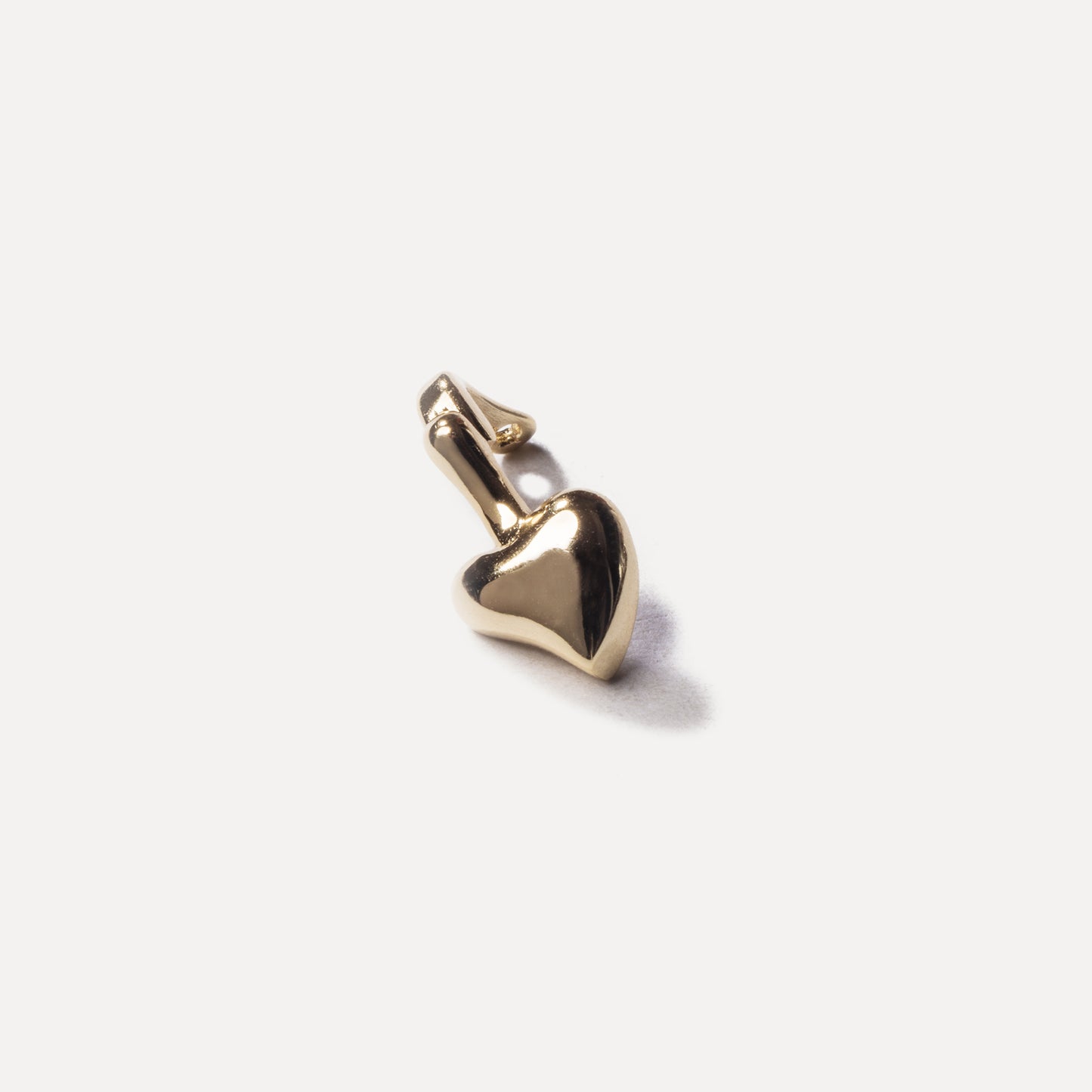 Gold Vermeil Heart Detachable Charm