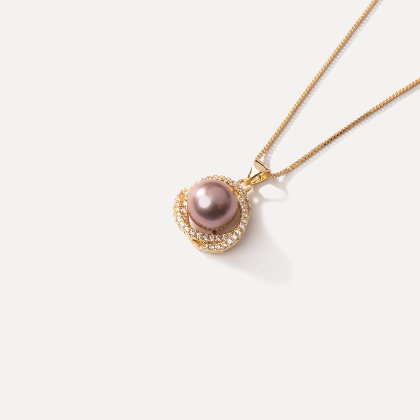 Royal Purple Edison Purple Pearl Necklace