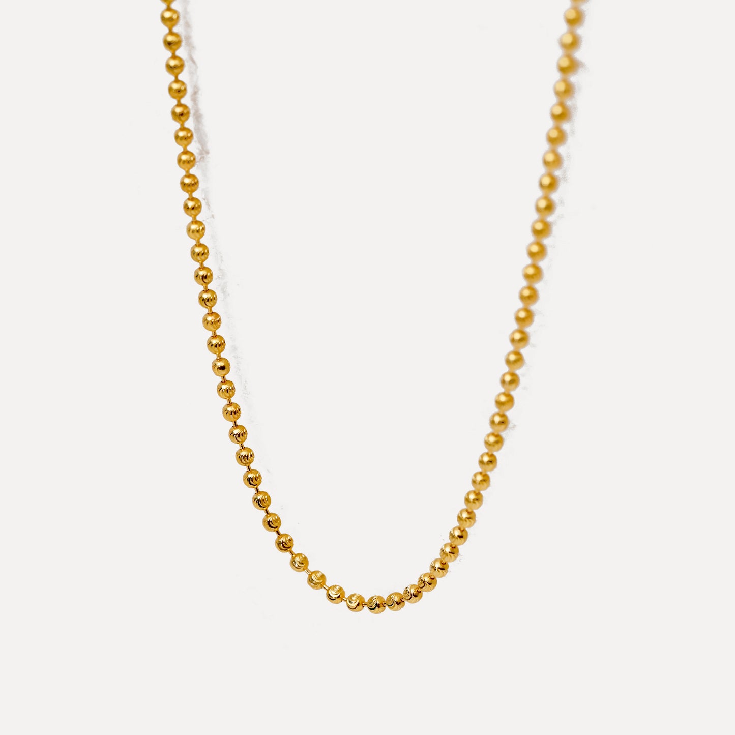 Diamond Radiance Gold Chain Necklace