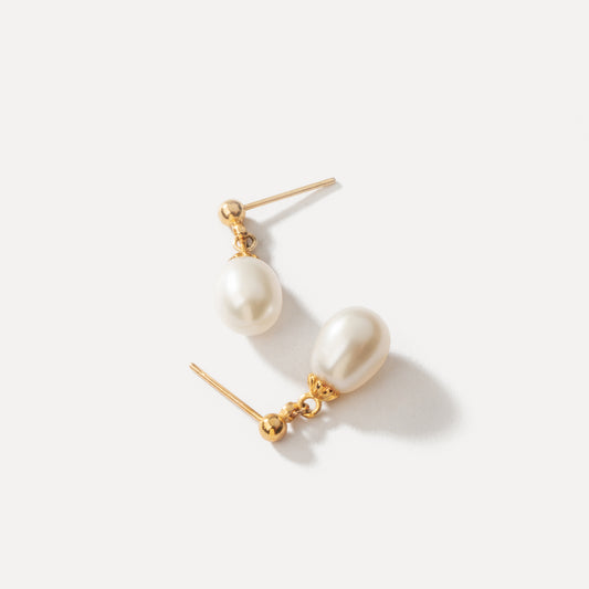 Theodora Pearl Drop Earrings