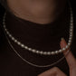 Sterling Silver Diamond Radiance Chain Necklace