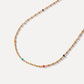 Colorful Enamels Chain Necklace