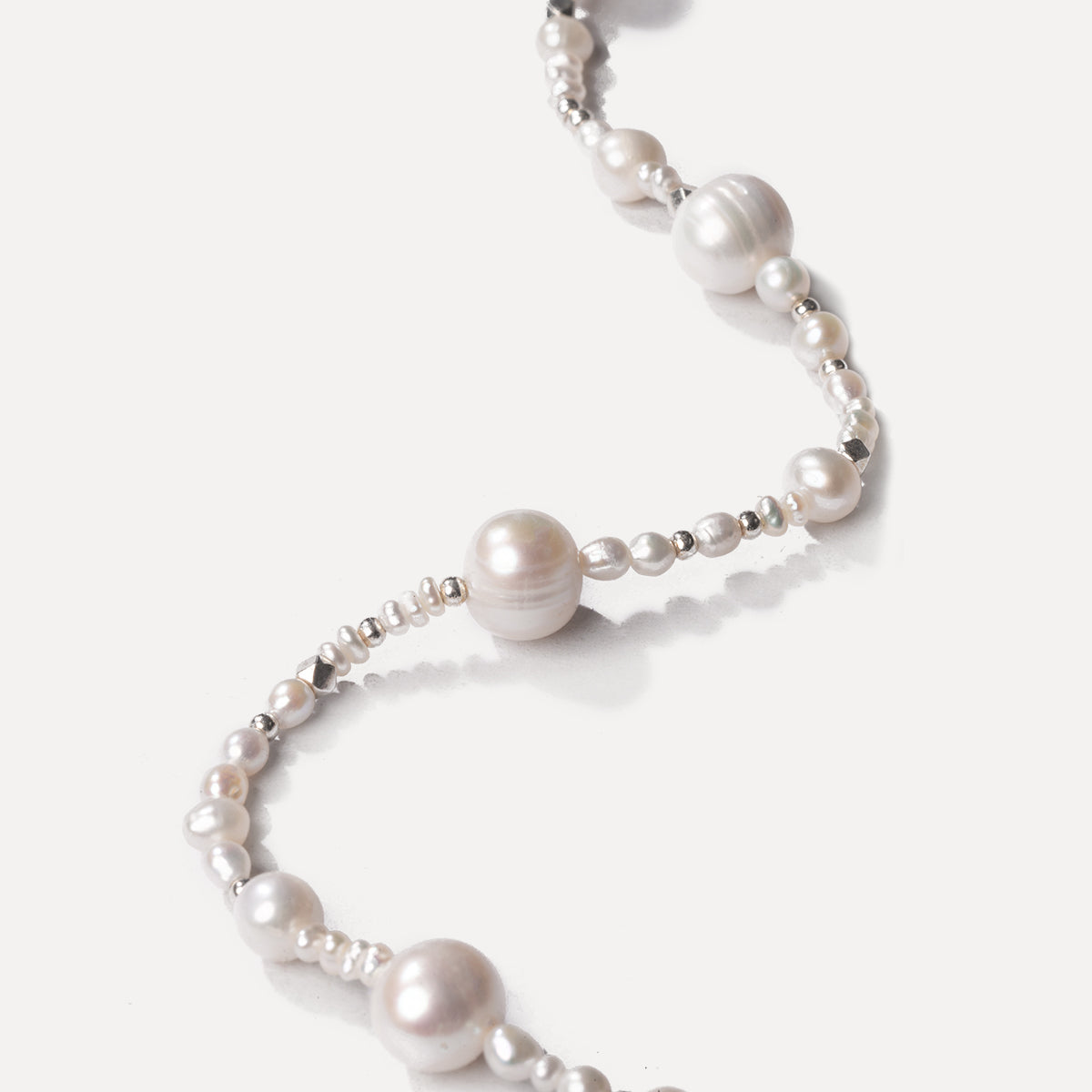 Mars Pearl Beaded Necklace