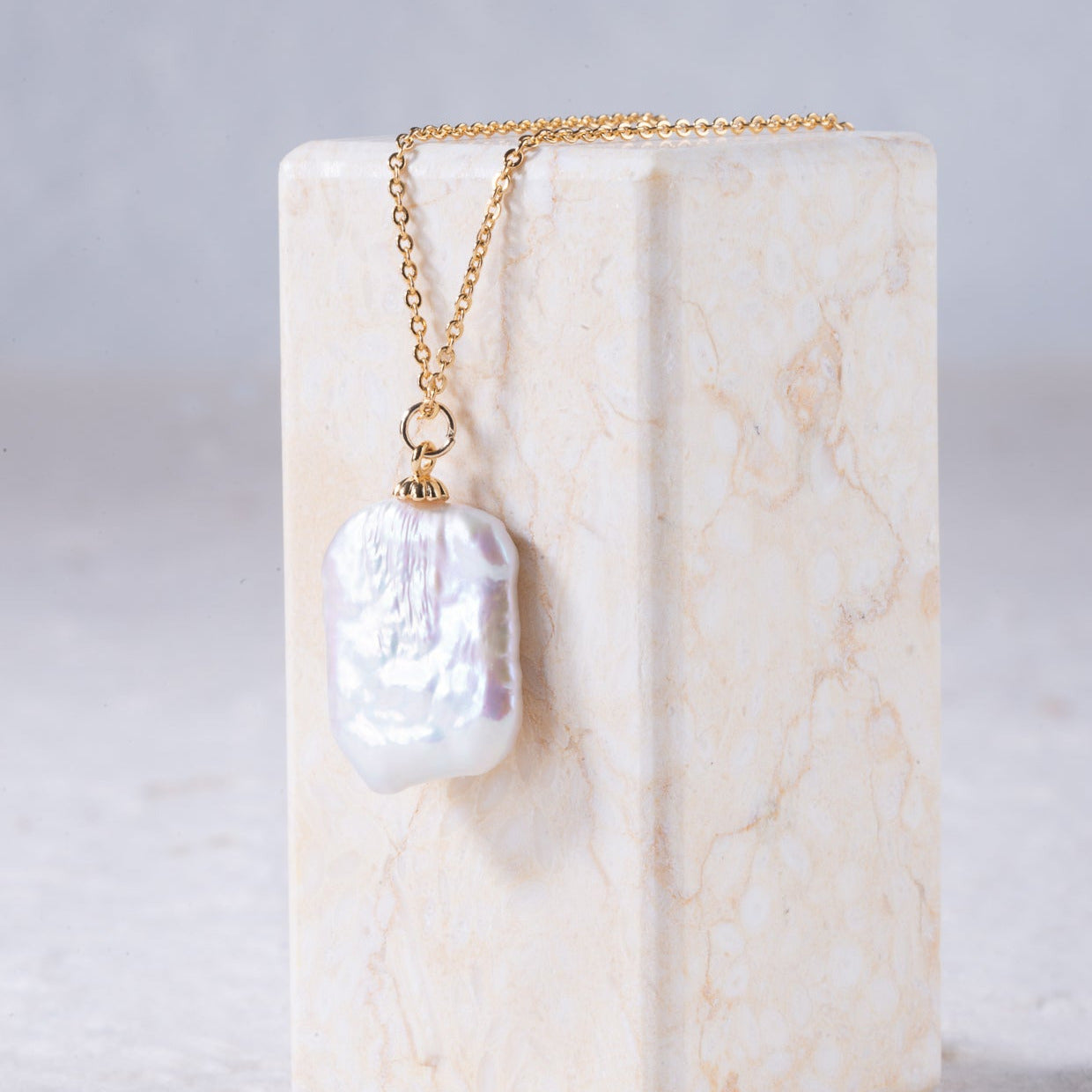 Mix&Match Square Baroque Necklace