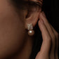 Opéra de Paris- Starry,  Starry Night Baroque Pearl Stud Earrings