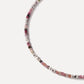 Tourmaline and Silver Beaded Necklace