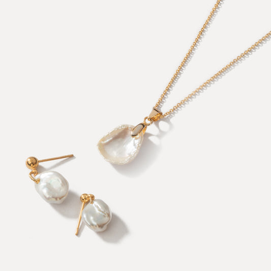 Petal Baroque Pearl Set