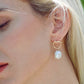 Dimond Baroque Pearl Dorp Earrings