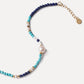 Pearl, Turquoise and Lapis lazuli Bracelet