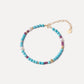 Turquoise and Pearl Beaded Bracelet