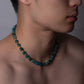 Neptune Beaded Necklace (Apatite)