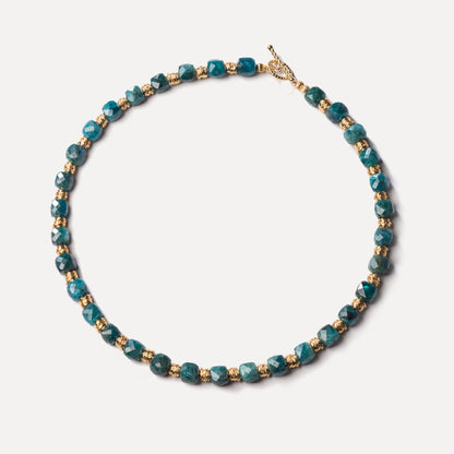 Neptune Beaded Necklace (Apatite)