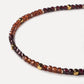 Jovian Beaded Necklace (Orange and Purpurea Garnet)