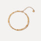 3mm Nature Crystal Birthstone Beaded Bracelet
