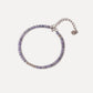 3mm Nature Crystal Birthstone Beaded Bracelet