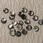 Mini Black Mother Of Pearl Studs Earrings