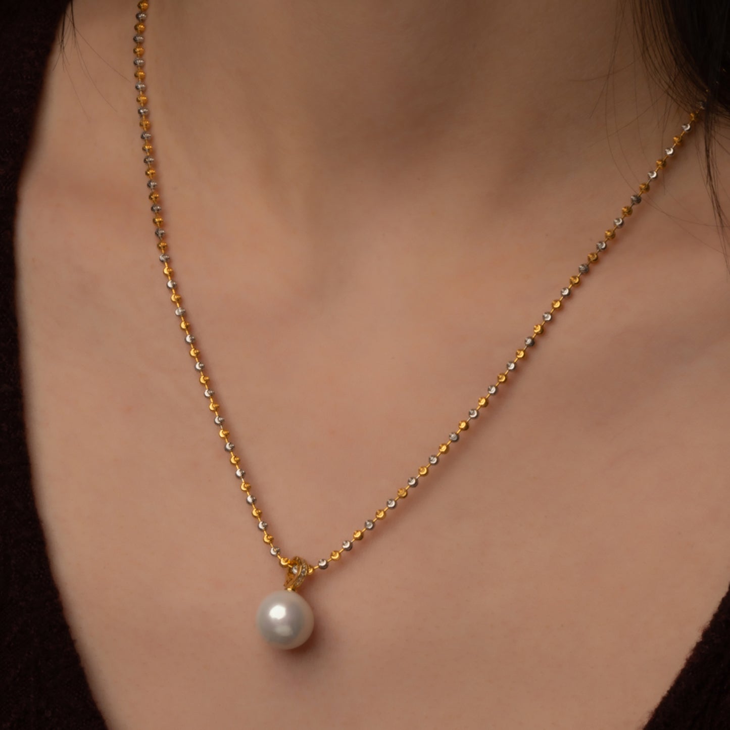 11.0-11.5mm Mix&Match Aurora Baroque Pearl Detachable Charm