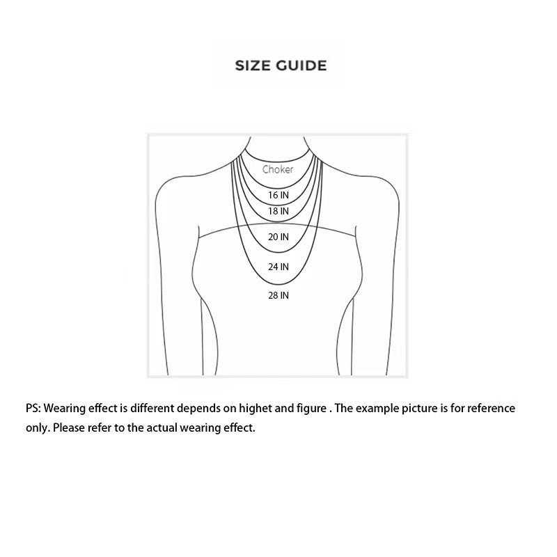 How to Measure Your Necklace Length | Heads & Tails Jewellery