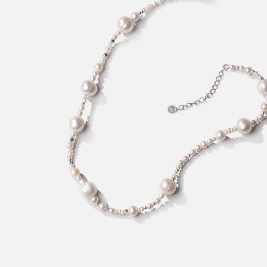 Mars Pearl Beaded Necklace