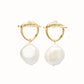 Dimond Baroque Pearl Dorp Earrings