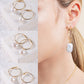 MIX&MATCH 14K Plated Huggie Earrings