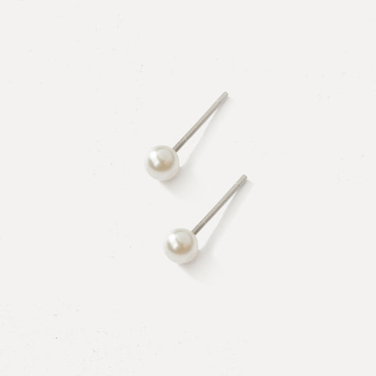 Angelia Pearl Stud Earrings